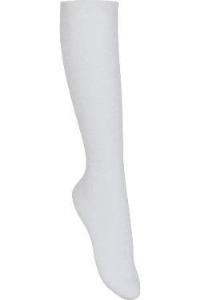 White Cotton Knee-High Socks