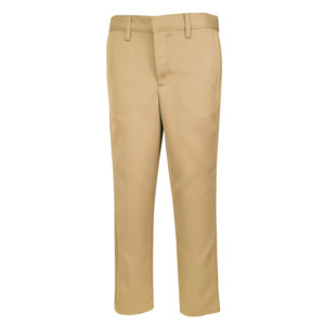 CCA Khaki Boys/Mens Performance Flat Front Pants (limited Stock)