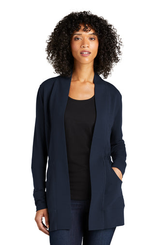 CCA Classical STAFF MIcroterry Navy Cardigan w/Logo-DEADLINE TO ORDER IS 2/12/26