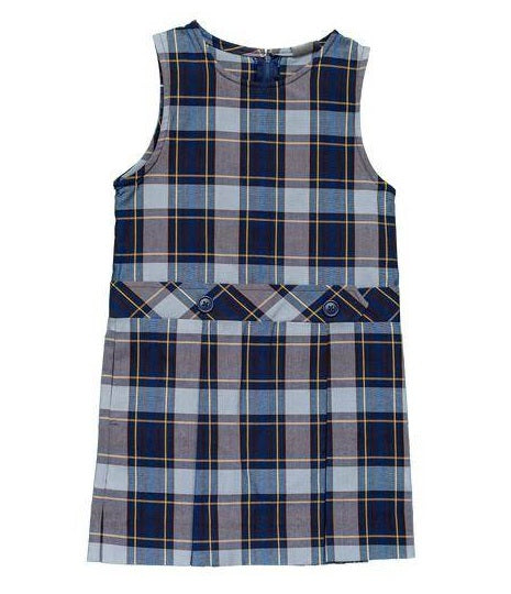 UCS Plaid Jumper-to be worn with Logo&#39;d Peter Pan Blouse (Prek-4th only)