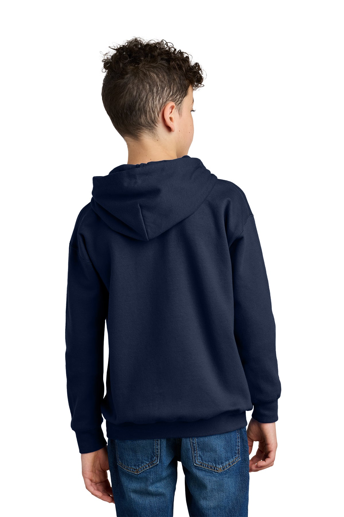 Heritage Classical Academy Navy Hooded Sweatshirt with logo. "Hoodie" $24