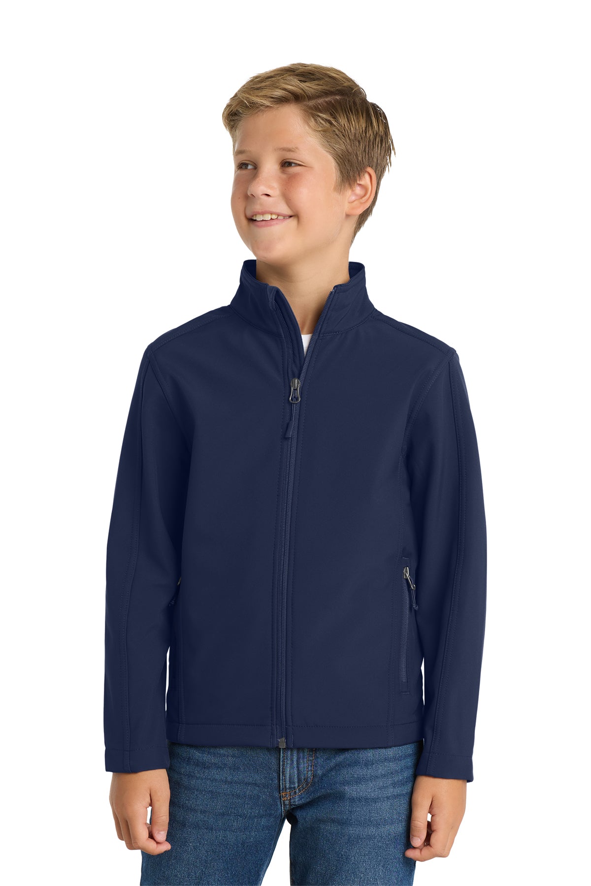 Heritage Classical Academy Navy Golf Jacket with Logo $25