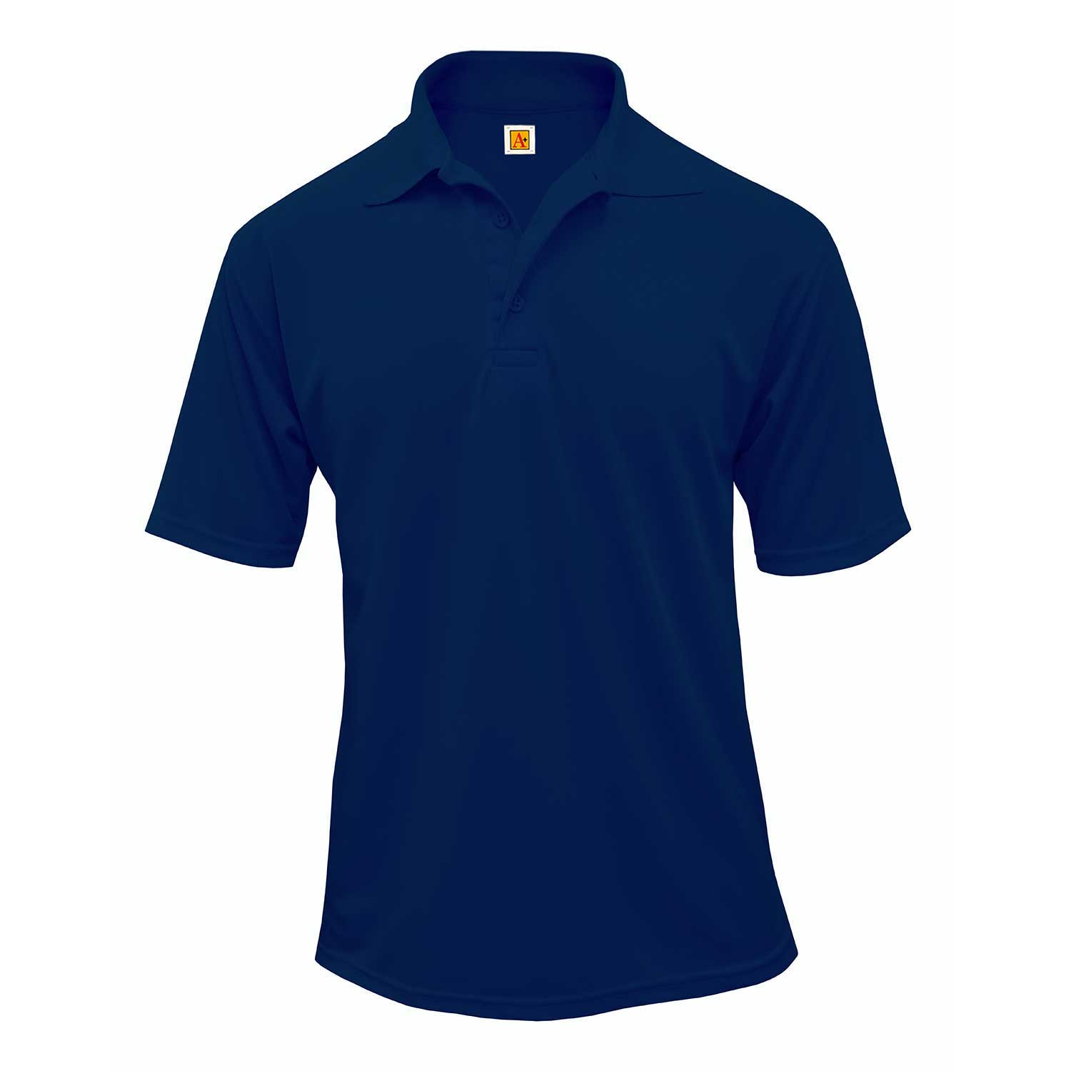 GEEC Navy Unisex Dri-Fit Polo w/School Logo (all grades)