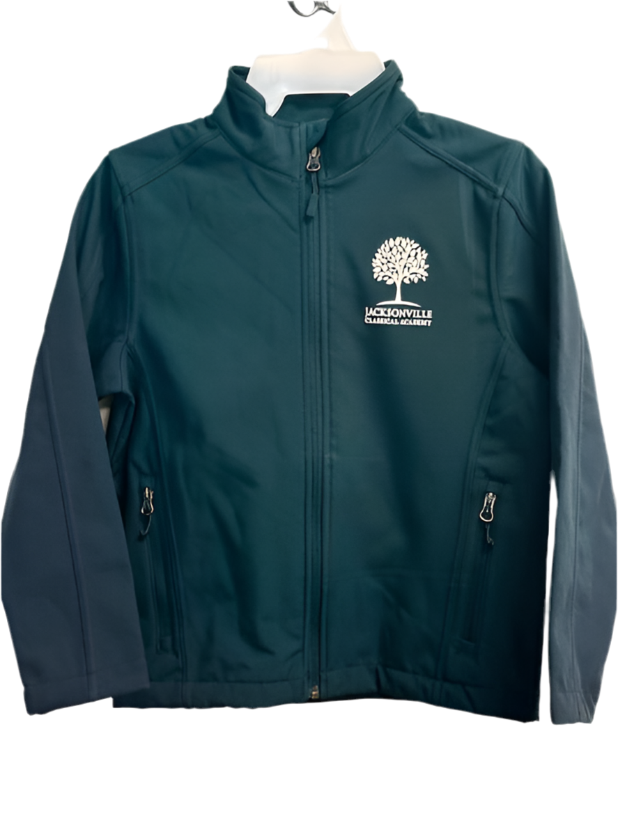 NEW JXC Core SOFT SHELL Navy Jacket w/Logo (everyday option)