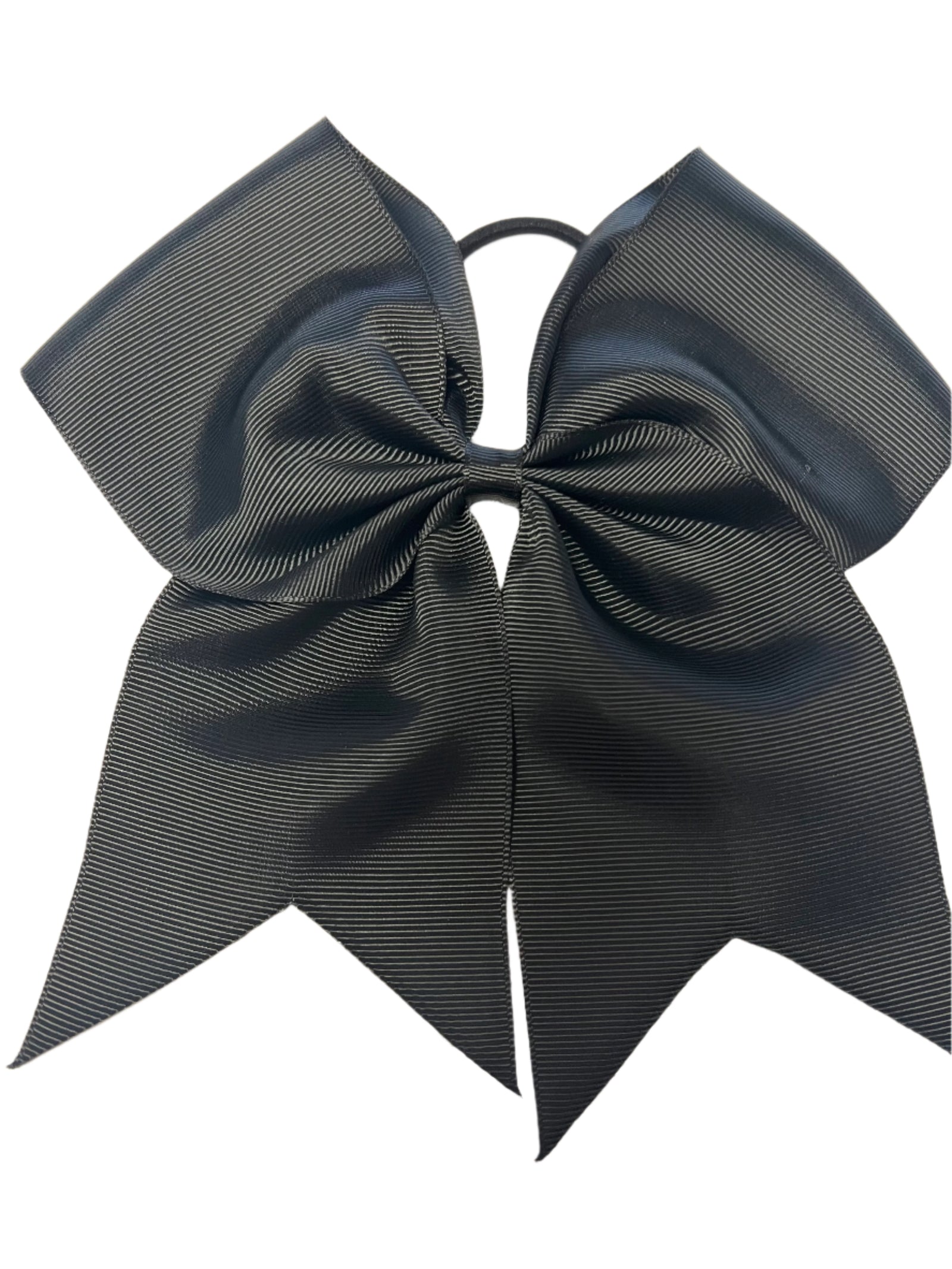 6" Solid Hair Bow with Tails
