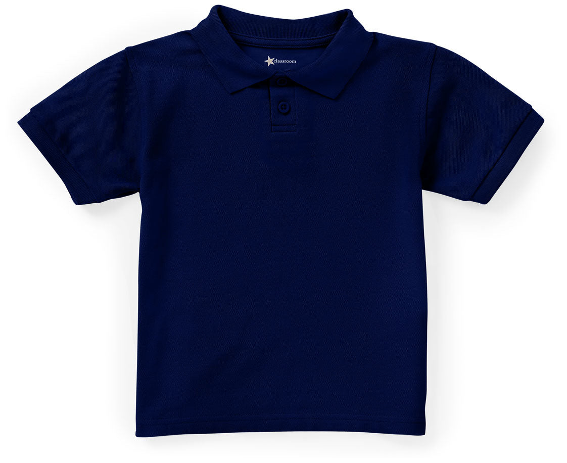 CCA Unisex PIQUE POLO  w/Logo PRE-K ONLY