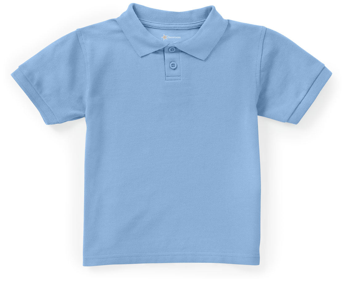 CCA Unisex PIQUE POLO  w/Logo PRE-K ONLY