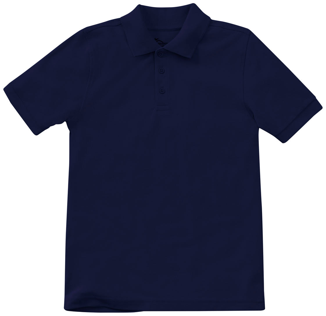 Jacksonville Classical Academy Pre-K Navy Pique Polo w/Logo