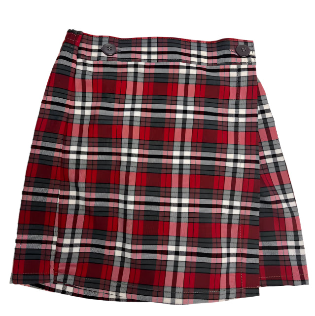 Sacred Heart Plaid Wrap Skort- Grades K-5th