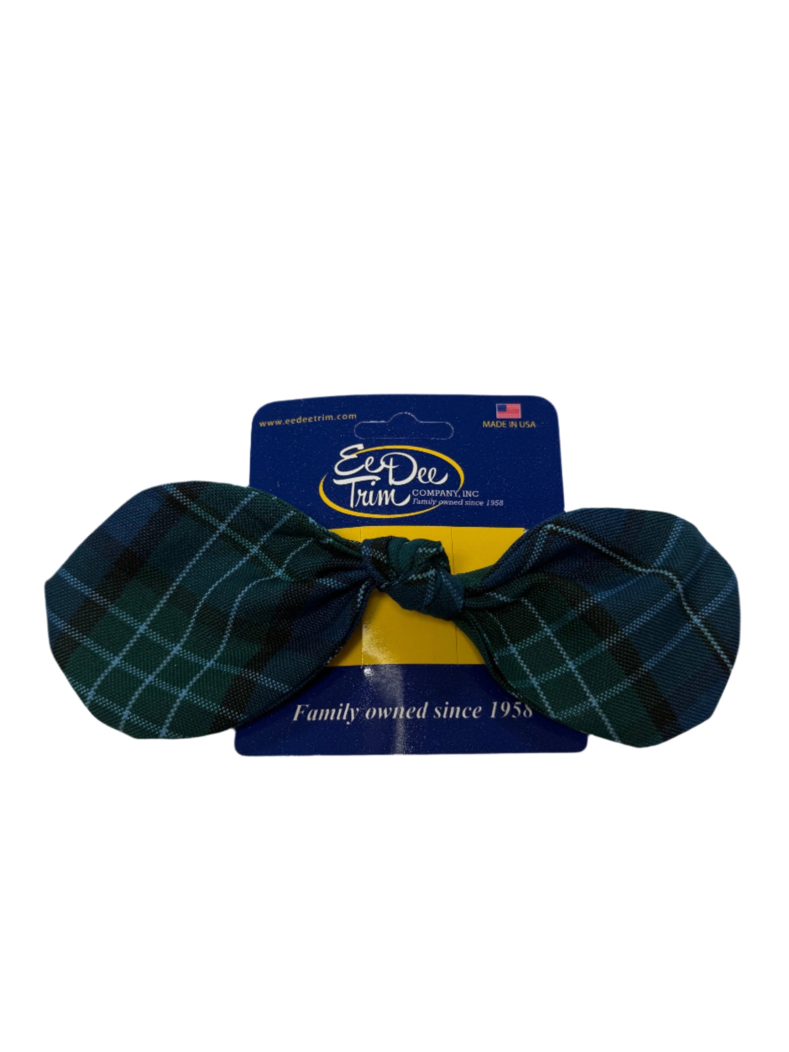 NEW CCA Hourglass Plaid Hair Bow