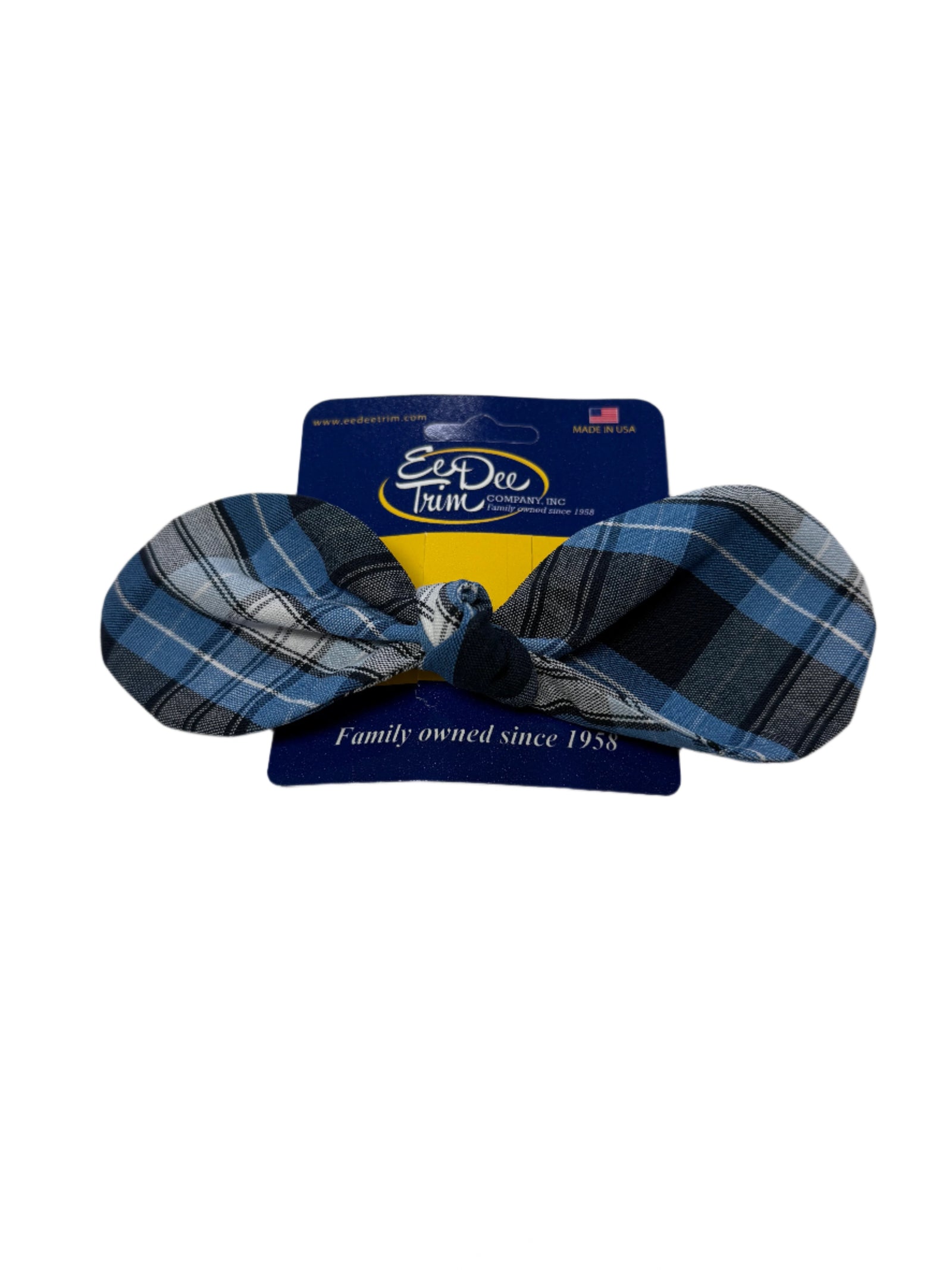 NEW ACS Hourglass Plaid Bow