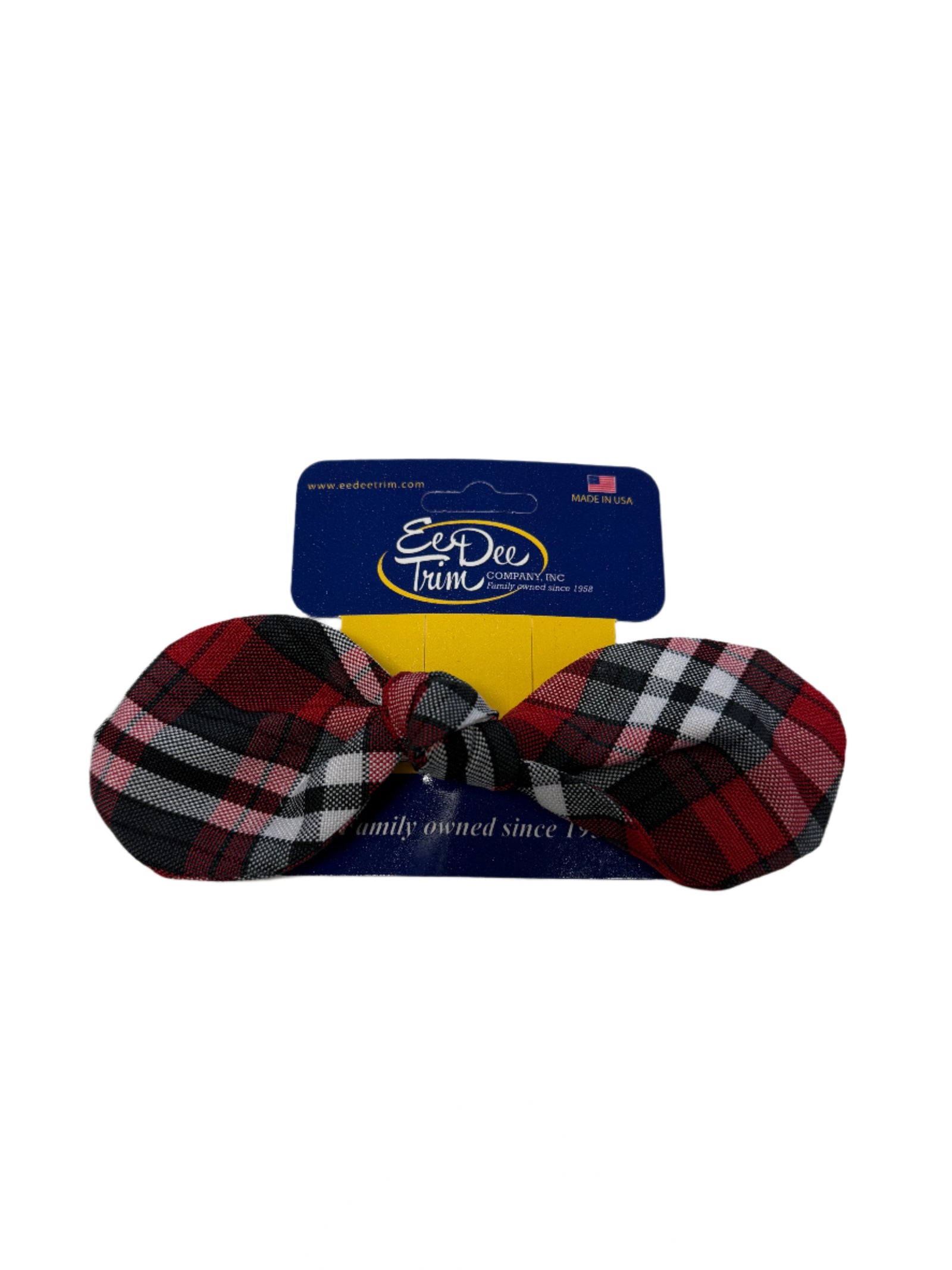 NEW Sacred Heart hourglass Plaid Bow