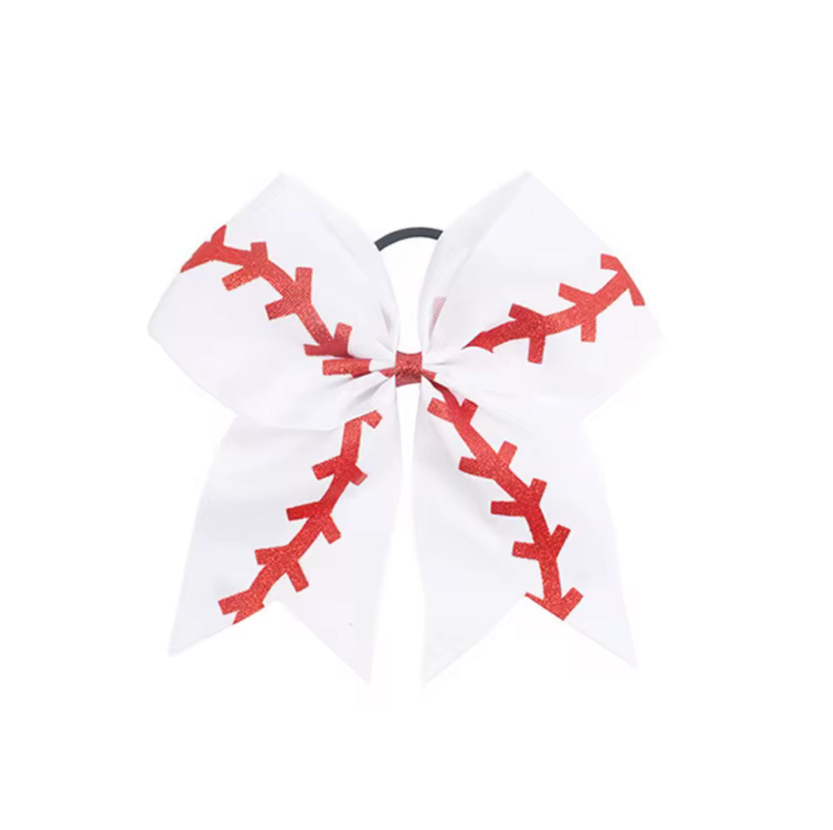 Baseball Themed Hair Bow
