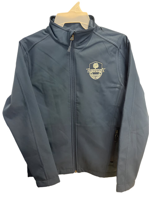 NEW CCA SOFT SHELL Navy Unisex Jacket w/Logo (everyday option)