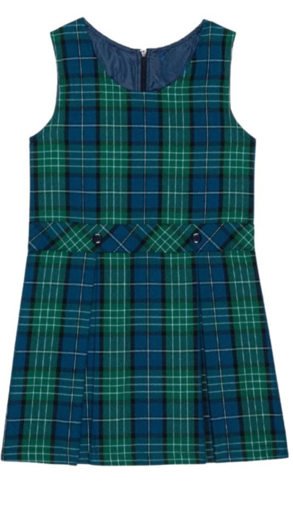CCA Plaid Jumper (K-3rd) Formal Day & Everyday Option- to be worn with Peter Pan blouse