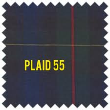 Plaid 55 Style 1905 BPRE; Plaid Wrap Skort in Front &amp; Back