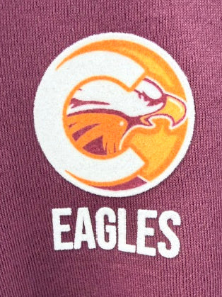 NEW Christ's Church ADULT SIZES ONLY 1/4 Zip Maroon Sweatshirt w/Logo (everyday option)
