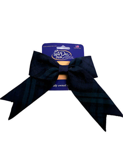 San Jose Catholic Plaid Bow