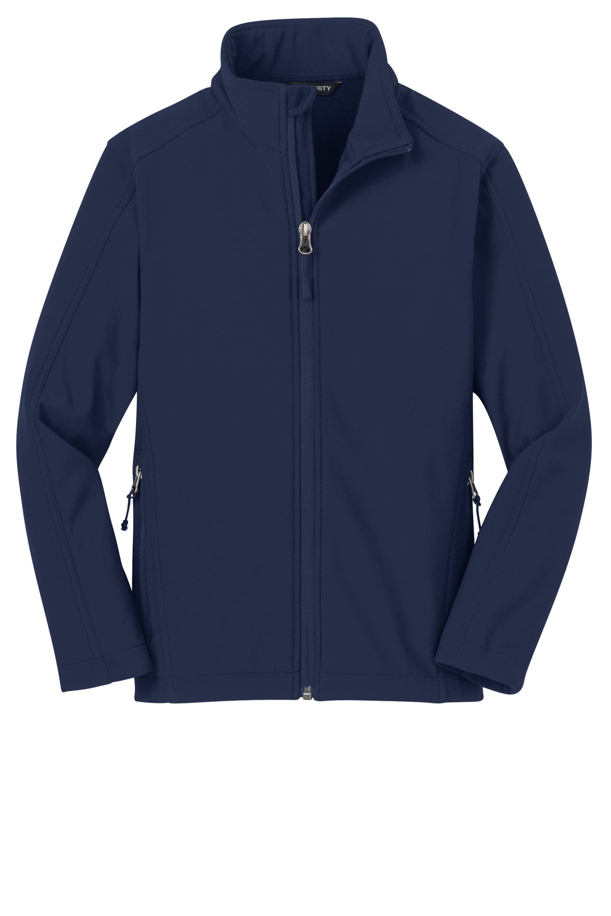GEEC Navy Soft Core Full Zip Jacket w/Schol Logo (all grades)