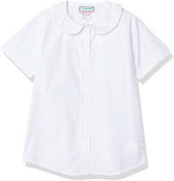 Christ Church Academy Girl's Peter Pan Blouse (to be worn under plaid jumper)