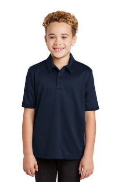 Unisex Navy Blue Dry-Fit Polo with Epiphany Logo (all grades)