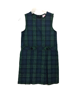 CCA Plaid Jumper (K-3rd) Formal Day &amp; Everyday Option- to be worn with Peter Pan blouse