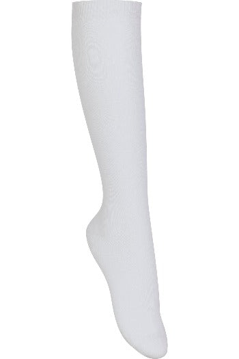 Girls White Knee High Sock