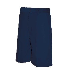 Christ's Church Academy Navy Boy's/Men's Twill Flat Front Shorts
