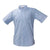CCA Boy's Blue Short Sleeve Oxford w/Logo-(7th & Up) Formal Day Only(to be worn with long plaid ties)