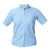 CCA Girl's Blue Short Sleeve Oxford w/Logo- (7th-9th)Formal Day Only (to be worn with plaid cross tie)