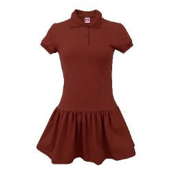 Christ's Church Academy Girl's Polo Dress w/logo (K-5th)