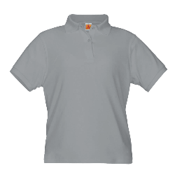 Christ&#39;s Church Academy  INTERLOCK GIRL&#39;S Cotton Blend Polo w/logo (all grades)