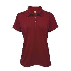 Christ's Church Academy DRI-FIT GIRL's Polo w/logo (all grades)