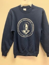 ACS Navy Crew Sweatshirt with Logo (all grades)