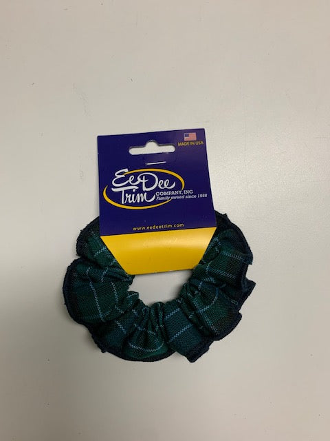 CCA Girl's Plaid Scrunchie