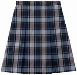 JXC Plaid Kickpleat Skirt: Everyday &amp; Formal Day (9th &amp; Up)