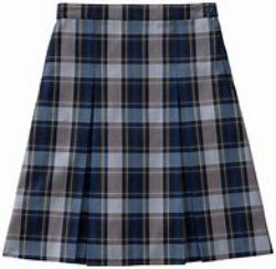 Jax Classical Plaid Kickpleat Skirt: Everyday & Formal Day (Grades 9th & Up)