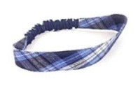 Small Elastic Headband in ACS school plaid (All Grades)