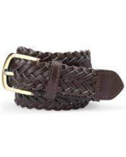 Unisex 1" Braided Belt
