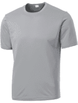 Sacred Heart Gym Heather Grey Dri Fit Tee w/SH logo (Grades K-8th)